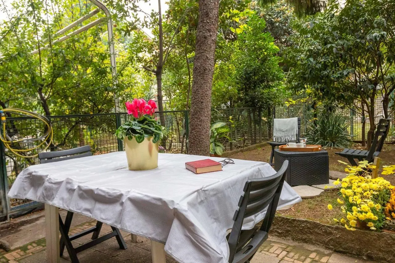 Giardino San Siro Stadium - Free Parking, Private Garden Apartment Milan Italy